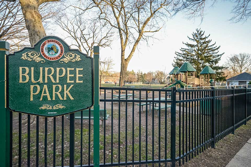 Burpee Park in Doylestown, PA