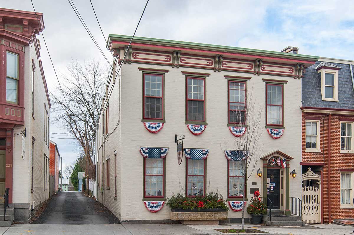 Historic building in Gettysburg, PA